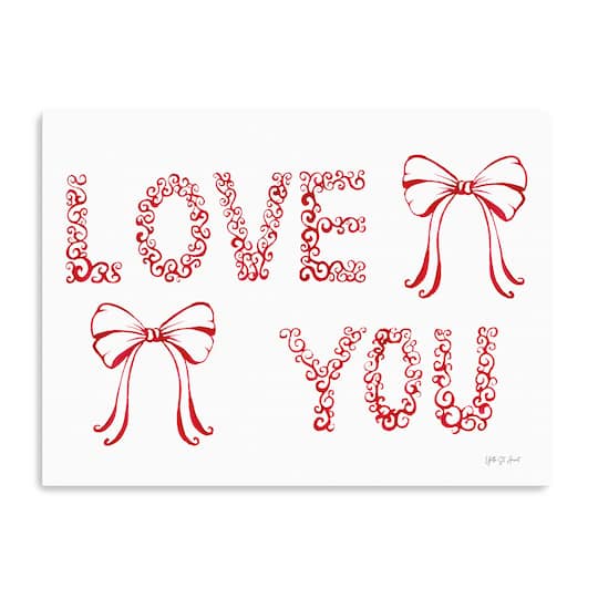 Keepsake Valentine X Canvas Giclée Art